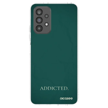 Picasee silikonový průhledný obal pro Samsung Galaxy A73 5G - Addicted
