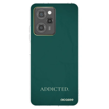 Picasee silikonový černý obal pro Xiaomi Poco X5 Pro - Addicted