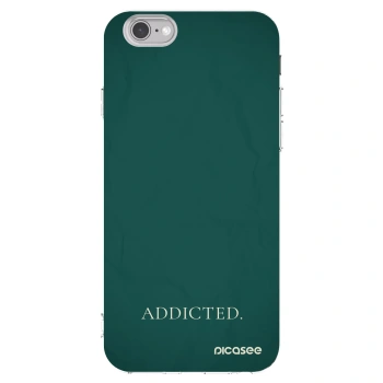Picasee silikonový průhledný obal pro Apple iPhone 6/6S - Addicted