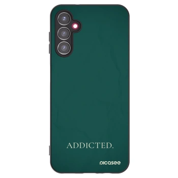 Picasee silikonový černý obal pro Samsung Galaxy A14 5G A146P - Addicted