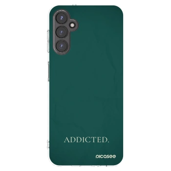 Picasee silikonový průhledný obal pro Samsung Galaxy A14 5G A146P - Addicted