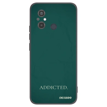 Picasee silikonový černý obal pro Xiaomi Redmi 12C - Addicted
