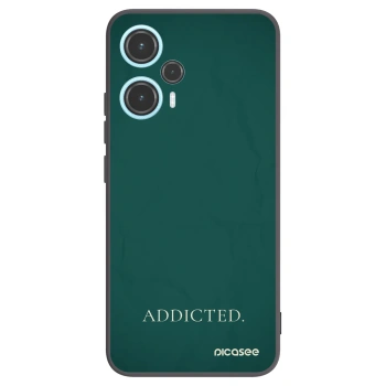 Picasee silikonový černý obal pro Xiaomi Poco F5 - Addicted