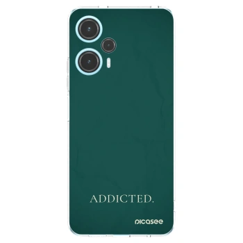 Picasee silikonový průhledný obal pro Xiaomi Poco F5 - Addicted