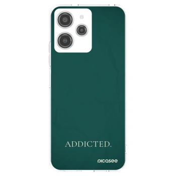 Picasee silikonový průhledný obal pro Xiaomi Redmi 12 4G - Addicted