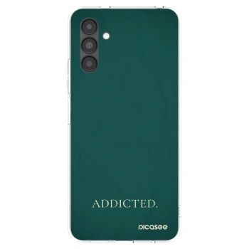 Picasee silikonový průhledný obal pro Samsung Galaxy A04s A047F - Addicted