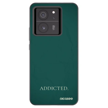 Picasee silikonový černý obal pro Xiaomi 13T - Addicted