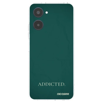 Picasee silikonový průhledný obal pro Realme 10 4G - Addicted