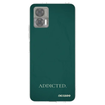 Picasee silikonový průhledný obal pro Motorola Edge 30 Neo - Addicted