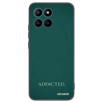 Picasee silikonový černý obal pro Honor 70 Lite - Addicted