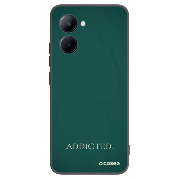 Picasee silikonový černý obal pro Realme C33 (2023) - Addicted
