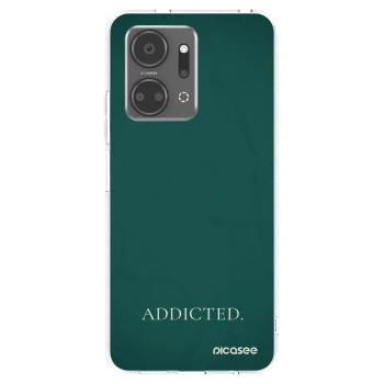 Picasee silikonový průhledný obal pro Honor X7a - Addicted