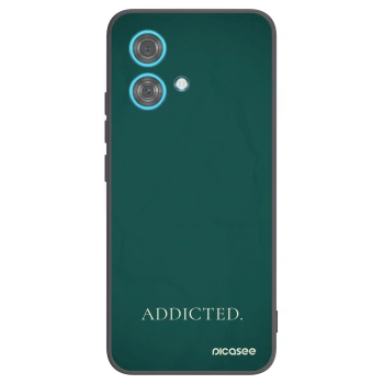 Picasee silikonový černý obal pro Motorola Edge 40 Neo - Addicted