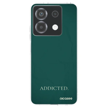 Picasee silikonový průhledný obal pro Xiaomi Poco X6 - Addicted