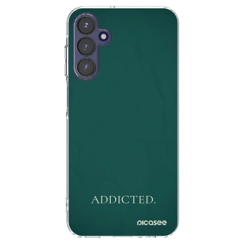 Picasee silikonový průhledný obal pro Samsung Galaxy A15 A155F 4G - Addicted