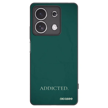 Picasee silikonový černý obal pro Xiaomi Redmi Note 13 4G - Addicted