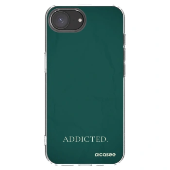 Picasee silikonový průhledný obal pro Apple iPhone 16e - Addicted