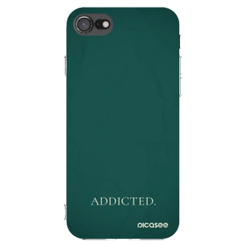 Picasee silikonový průhledný obal pro Apple iPhone 7 - Addicted