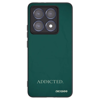 Picasee silikonový černý obal pro Xiaomi 14T Pro - Addicted