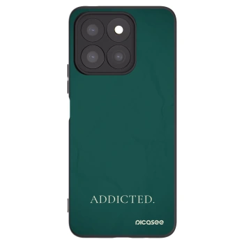 Picasee silikonový černý obal pro Honor X8c - Addicted