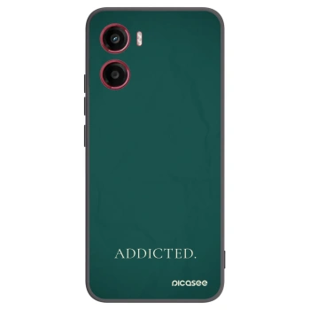 Picasee silikonový černý obal pro Motorola Moto G05 - Addicted