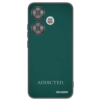 Picasee silikonový černý obal pro Xiaomi Poco F6 - Addicted