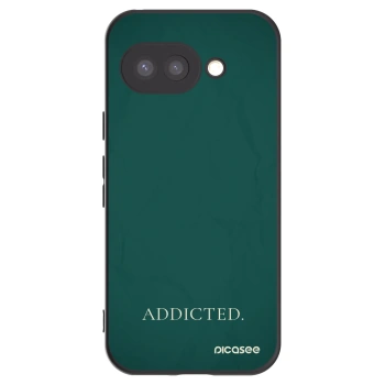 Picasee silikonový černý obal pro Google Pixel 9a - Addicted