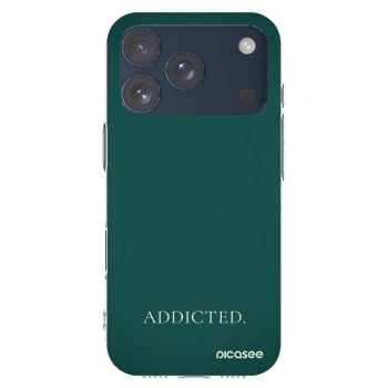 Picasee silikonový průhledný obal pro Apple iPhone 17 Pro - Addicted