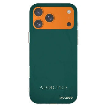 Picasee silikonový průhledný obal pro Apple iPhone 17 Pro Max - Addicted