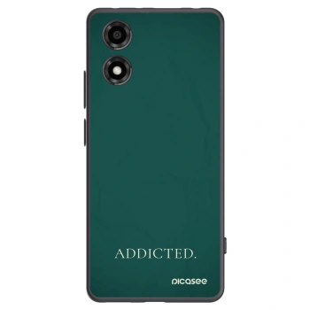 Picasee silikonový černý obal pro Motorola Moto E14 - Addicted