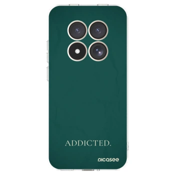 Picasee silikonový průhledný obal pro Xiaomi Redmi Note 15 Pro 4G - Addicted