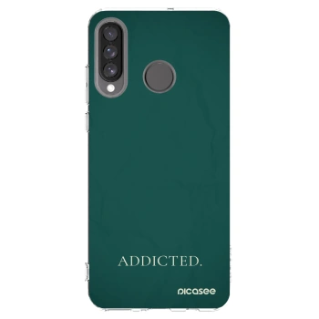 Picasee silikonový průhledný obal pro Huawei P30 Lite - Addicted
