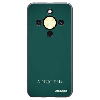 Picasee silikonový černý obal pro Honor Magic8 Lite 5G - Addicted