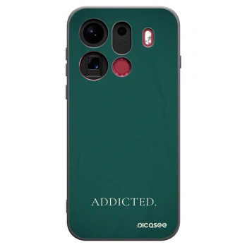 Picasee silikonový černý obal pro OPPO Find X9 Pro - Addicted