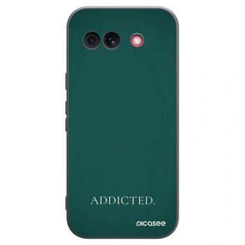 Picasee silikonový černý obal pro Google Pixel 10a - Addicted