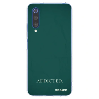 Picasee silikonový průhledný obal pro Xiaomi Mi 9 SE - Addicted