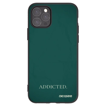 Picasee silikonový černý obal pro Apple iPhone 11 Pro - Addicted