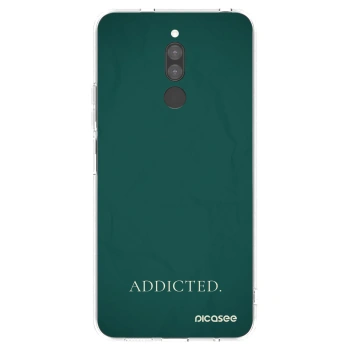 Picasee silikonový průhledný obal pro Xiaomi Redmi 8 - Addicted