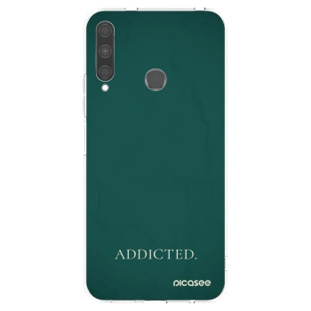 Picasee silikonový průhledný obal pro Huawei P40 Lite E - Addicted