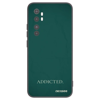 Picasee silikonový černý obal pro Xiaomi Mi Note 10 Lite - Addicted