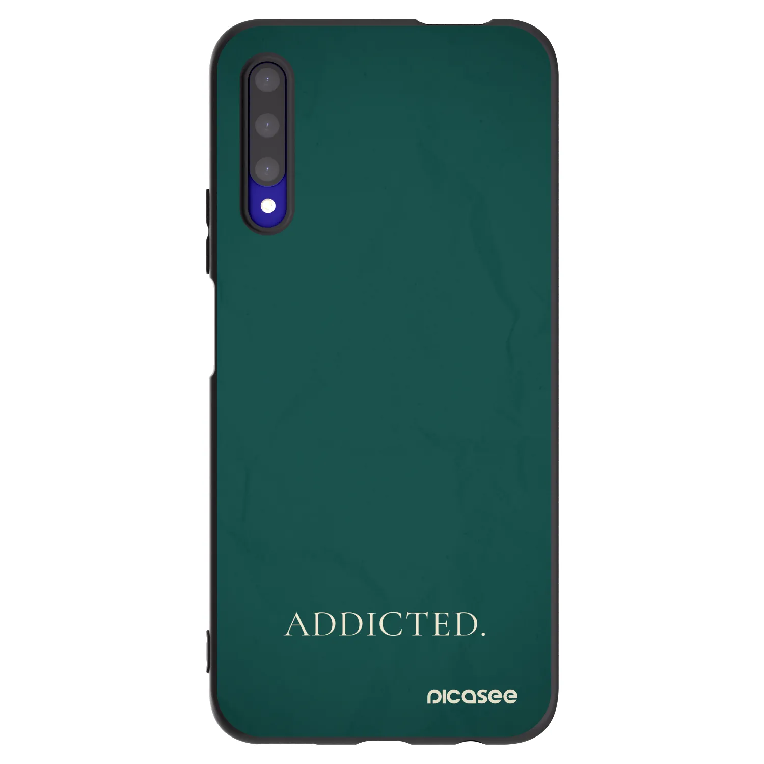 Picasee silikonový černý obal pro Honor 9X Pro - Addicted