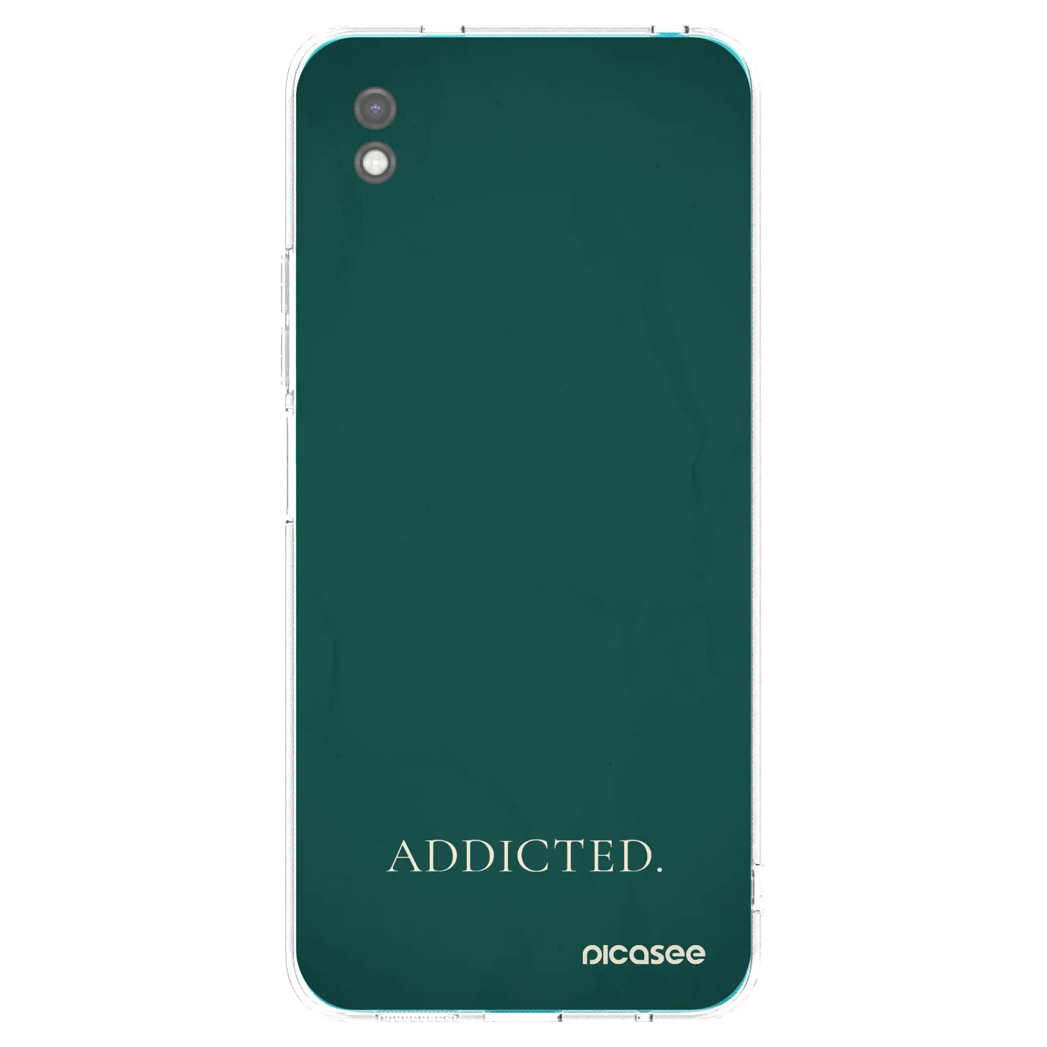 Picasee silikonový černý obal pro Xiaomi Redmi 9A - Addicted