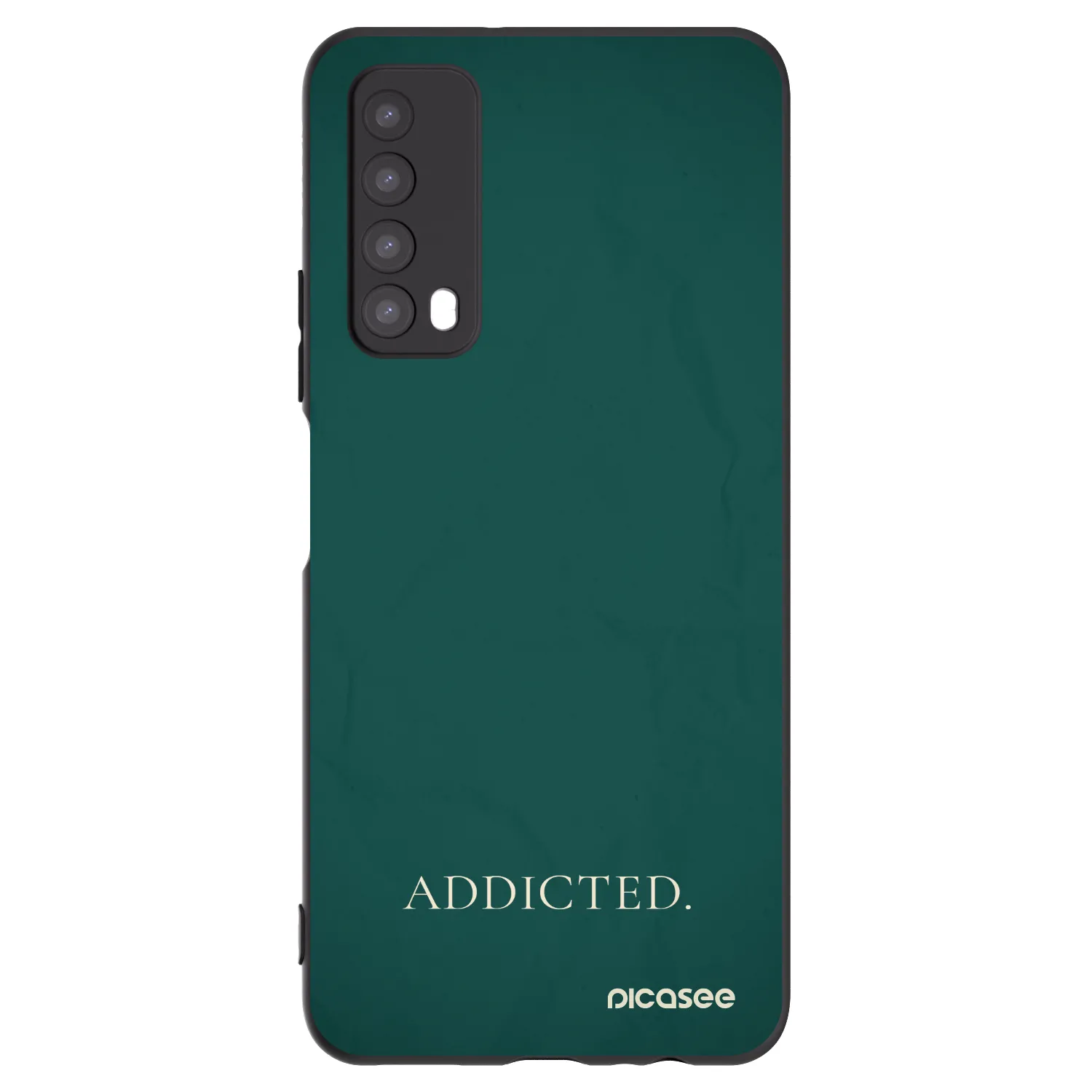Picasee silikonový černý obal pro Huawei P Smart 2021 - Addicted