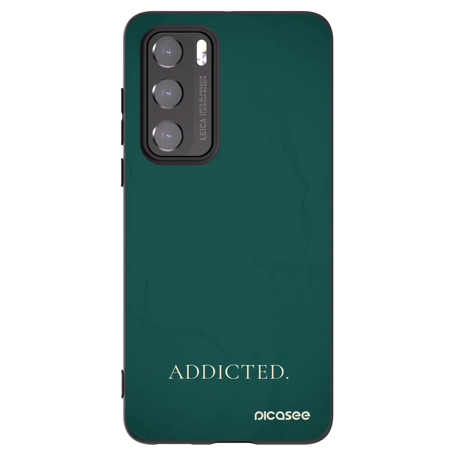 Picasee silikonový černý obal pro Huawei P40 - Addicted