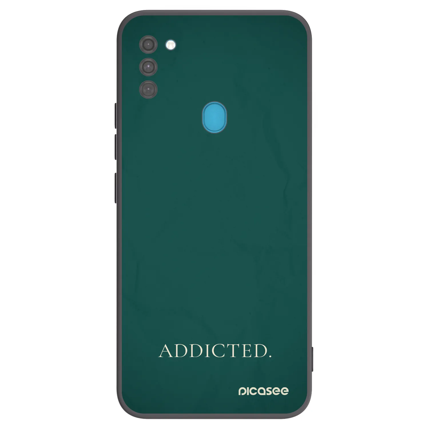 Picasee silikonový černý obal pro Samsung Galaxy M11 - Addicted