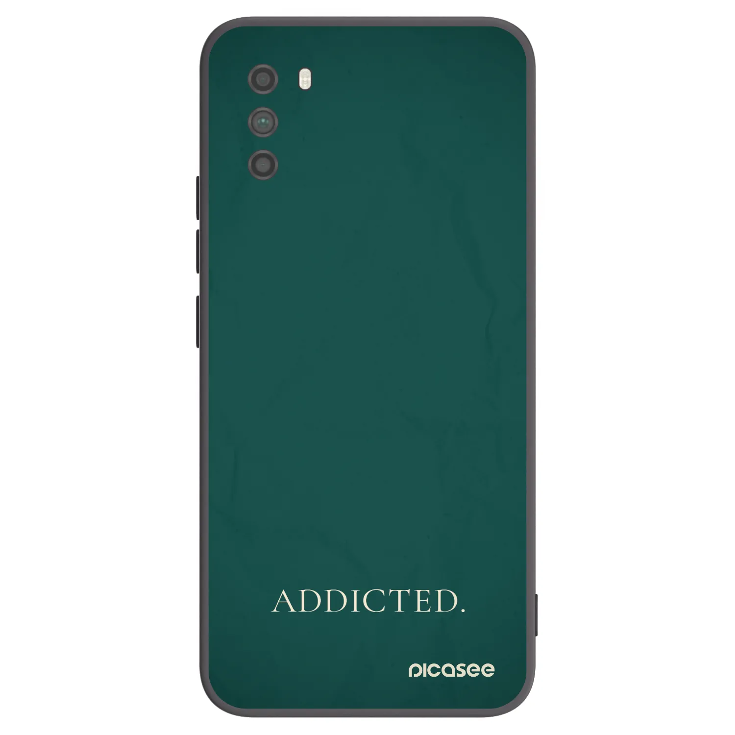 Picasee silikonový černý obal pro Xiaomi Poco M3 - Addicted