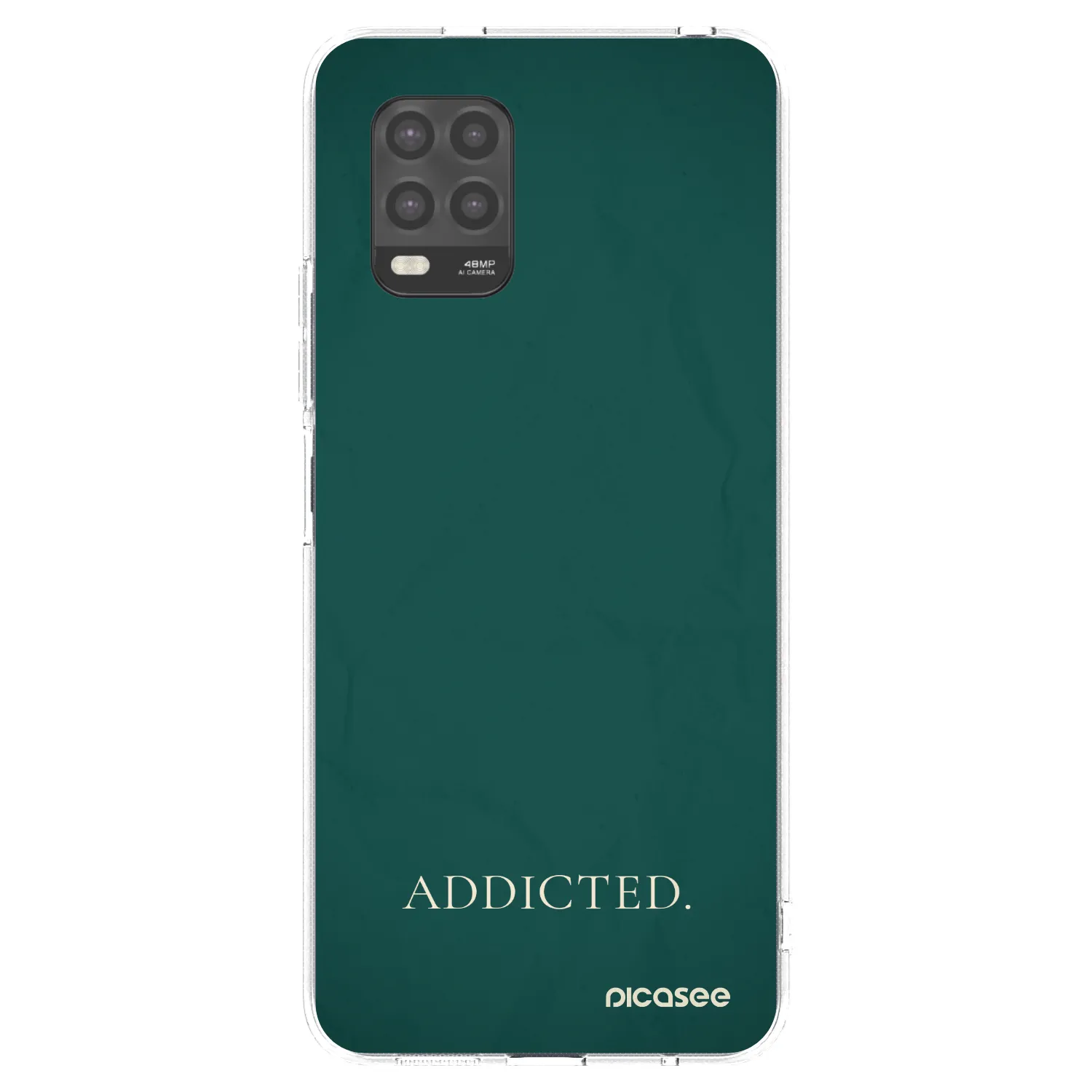 Picasee silikonový průhledný obal pro Xiaomi Mi 10 Lite - Addicted