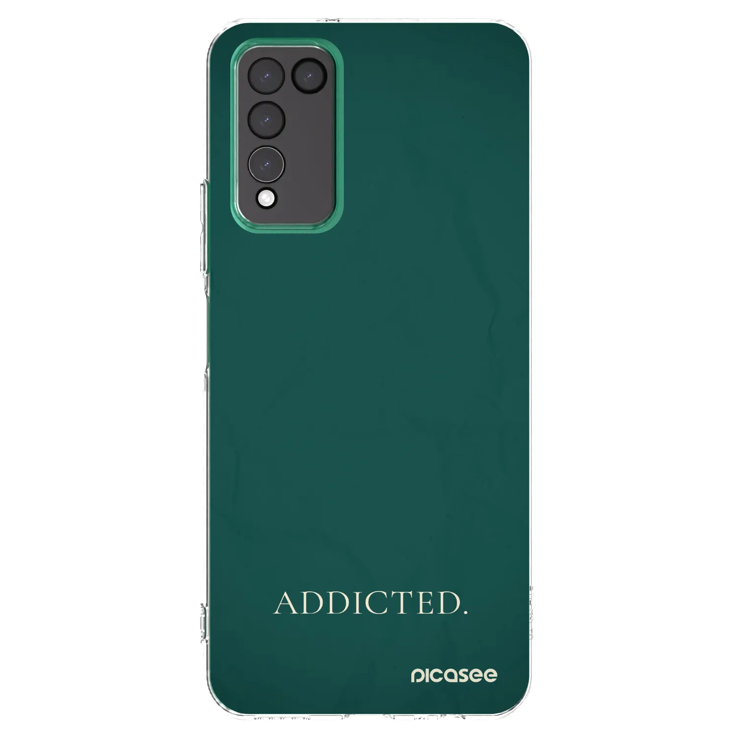 Picasee silikonový průhledný obal pro Honor 10X Lite - Addicted