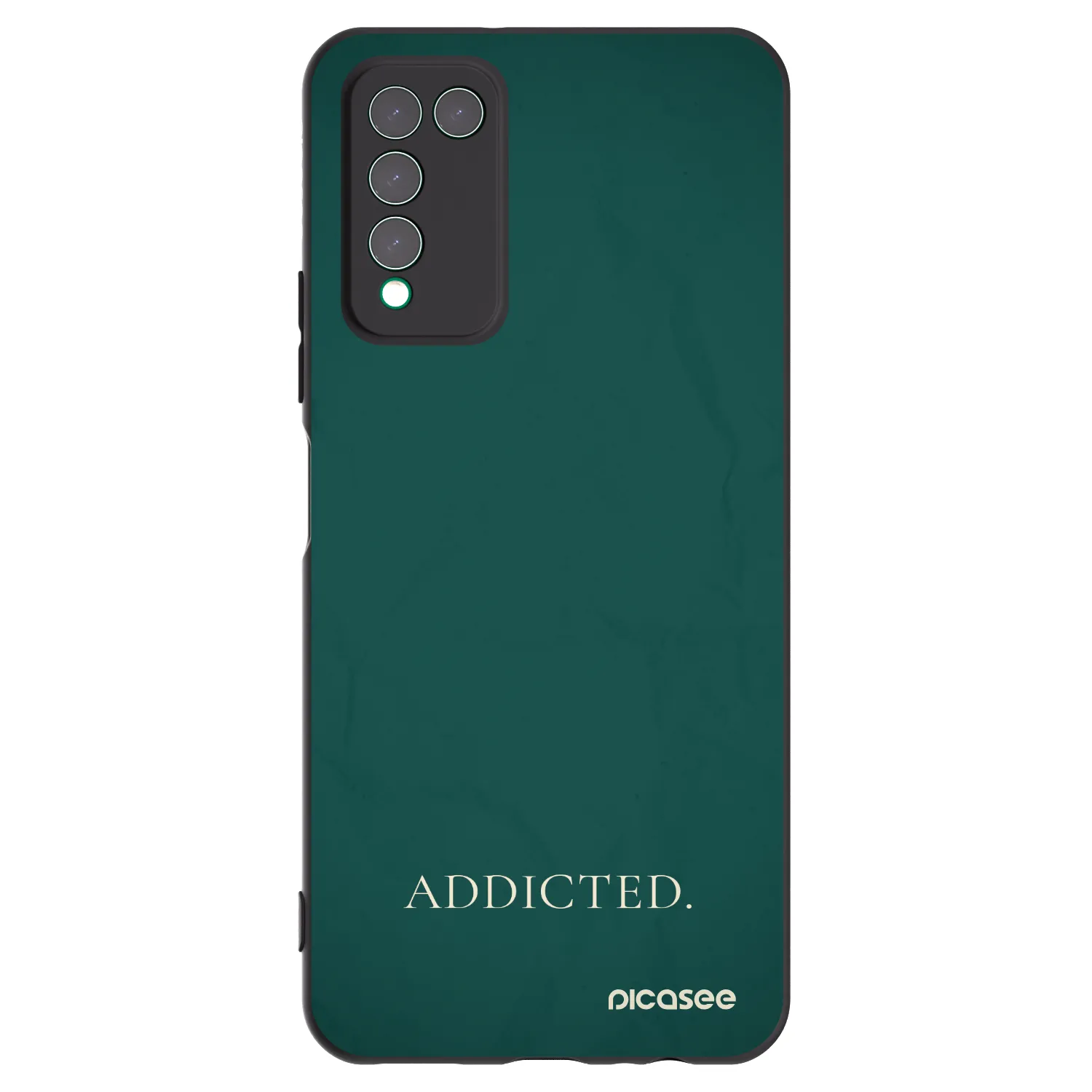 Picasee silikonový černý obal pro Honor 10X Lite - Addicted