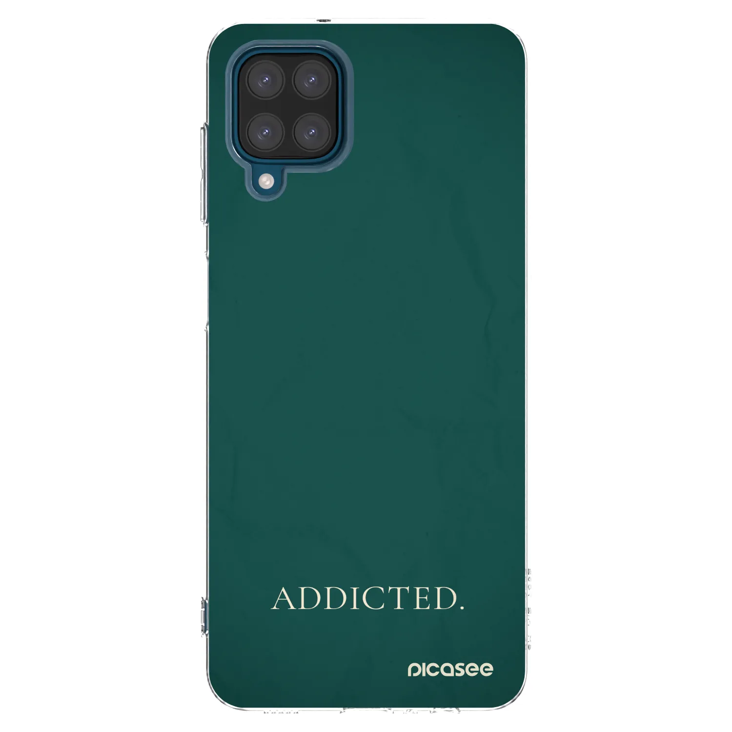 Picasee silikonový průhledný obal pro Samsung Galaxy A12 A125F - Addicted